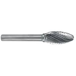 Exact 72401 Frässtift Hartmetall Flamme Länge 38 mm Schaftdurchmesser 3 mm