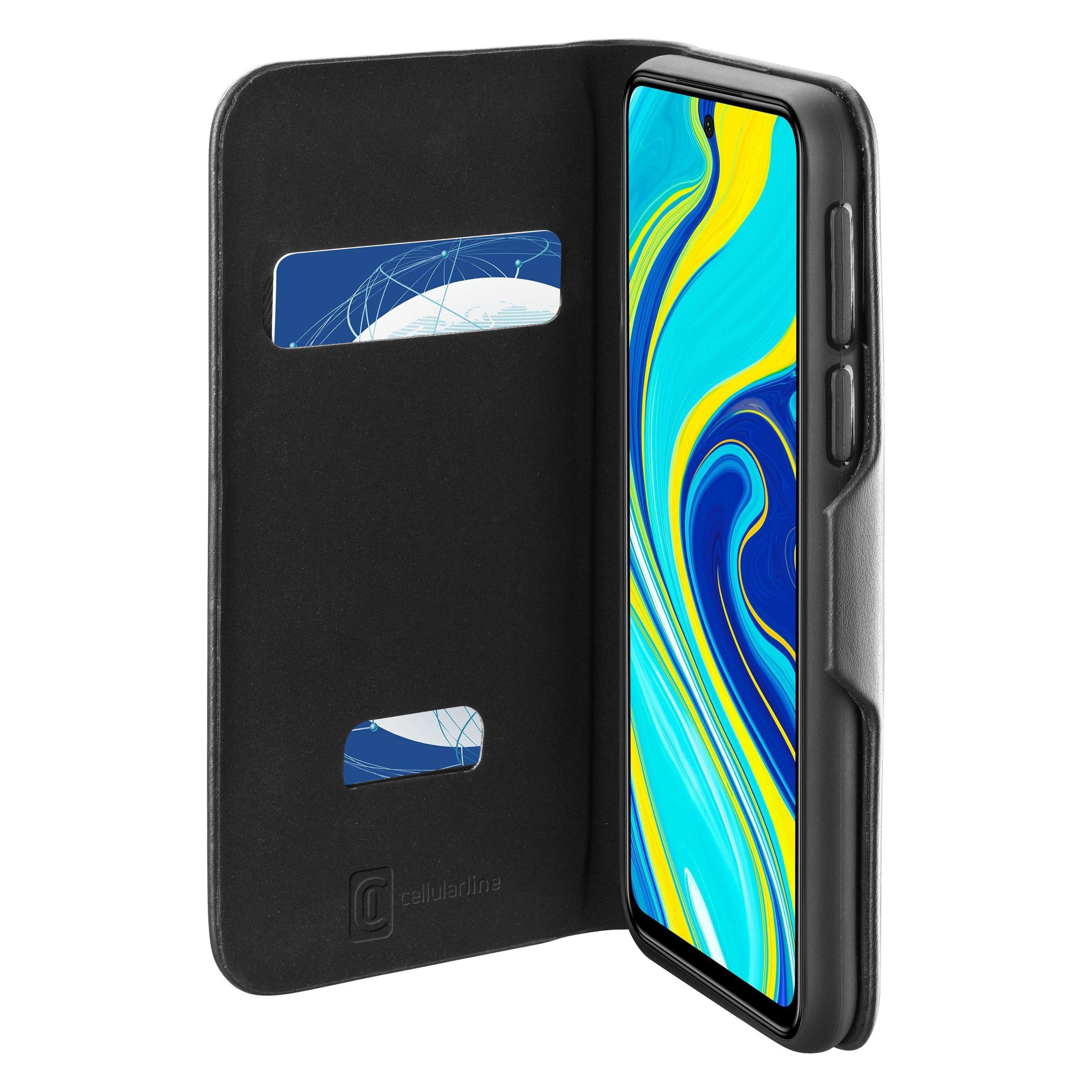 Cellularline Book Clutch - Redmi Note 9S / Note 9 Pro / Note 9 Pro Max (Xiaomi Redmi Note 9 Pro, Xiaomi Redmi Note 9 Pro Max, Xiaomi Redmi Note 9S) (BOOKCLU3XIAOREN9SK)