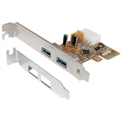 Exsys I/O-Karte EX-11082-2 USB 3.0 PCI Express, Kontrollerkarte