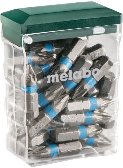 Coffret de 25 embouts PZ 2, « SP » metabo (626711000)