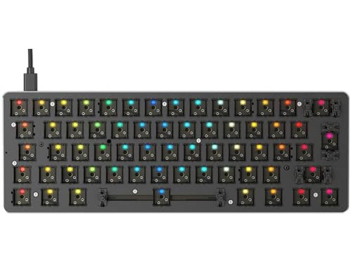 GLORIOUS GMMK Barebones Toetsenbord Compact ISO Zwart