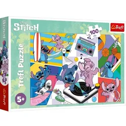 Trefl: Lilo & Stitch, Party Time – Puzzle mit 100 Teilen