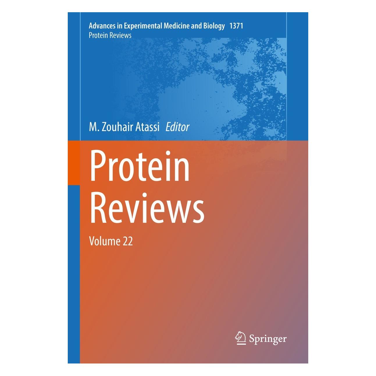 Springer Protein Reviews (Englisch, Hardcover, M. Zouhair Atassi) (9783030964047)