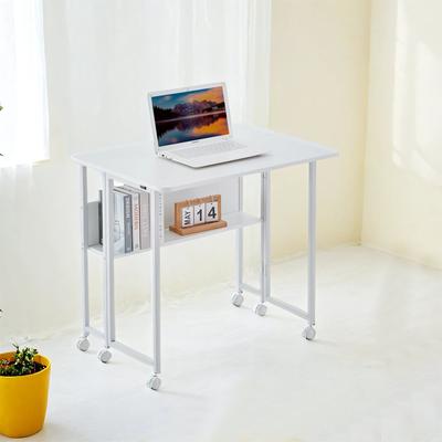 DEVERA "31.5"" Foldable Computer Desk for Small Spaces"