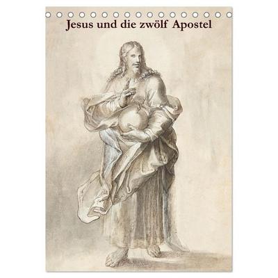 Jesus und die zwölf Apostel (Tischkalender 2027 DIN A5 hoch), CALVENDO Monatskalender