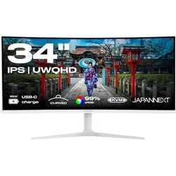 JapanNext UWQHD Curved Monitor 86,4cm (34")