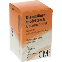 KIESELSÄURETABLETTEN N Cosmochema 250 St Tabletten