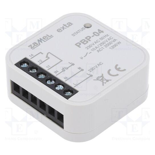 Zamel Bistabiles Universalrelais 230V AC 10A (PBP-04) (EXT10000223)