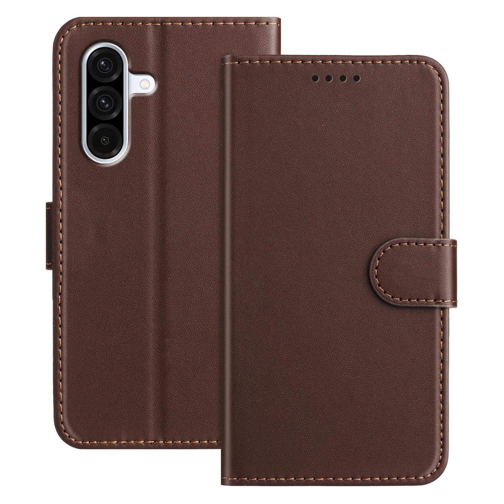 Cover-Discount Galaxy A57 - Solide Leder Etui Hülle (Samsung Galaxy A57) (70382866)