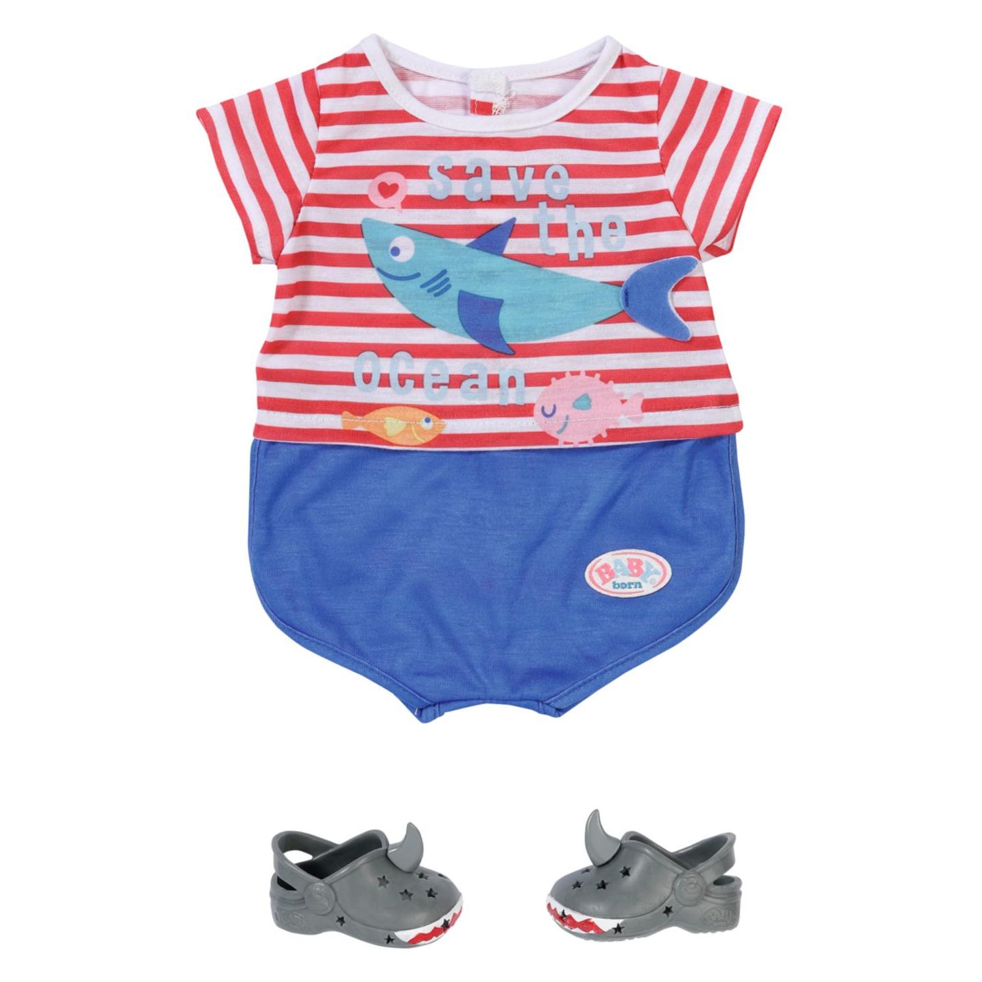 Zapf Creation Zapf 834268 BABY born Bath Pajamas & Clogs 43cm (834268)