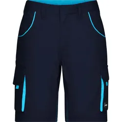 James & Nicholson Unisex Workwear Bermuda Color Cargo-Shorts JN872