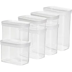 EMSA N1142900 - EMSA Vorratsdosen-Set OPTIMA, 7 Stück