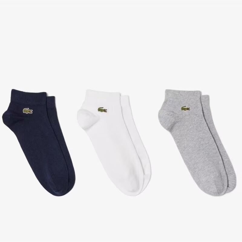 Pack De 3 Calcetines Lacoste Ra2917-00-5k Bajos 36-38 Hombre