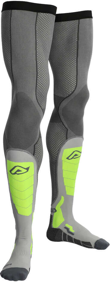 Calze Moto Acerbis X-LEG VENTED Grigio Giallo taglia L/XL