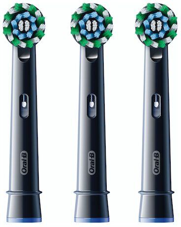 Oral-B Spazzolino ricambio Oral B CROSS ACTION Pro Black