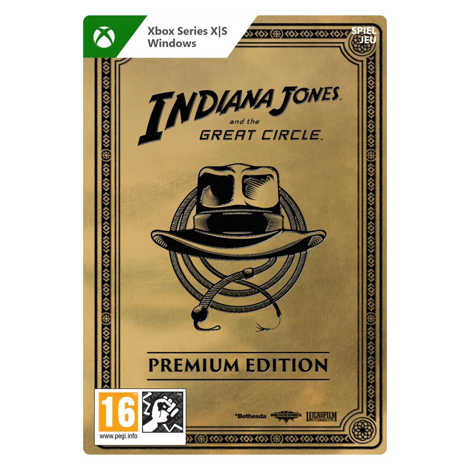 Microsoft Indiana Jones and the Great Circle - Premium Edition (Windows, Xbox Series S, Xbox Series X) (G7Q-00336)