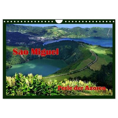 Sao Miguel - Perle der Azoren (Wandkalender 2027 DIN A4 quer), CALVENDO Monatskalender