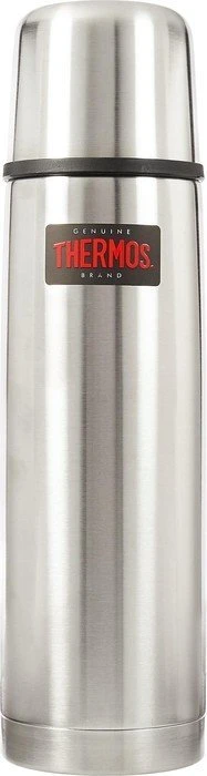 THERMOS Thermoskanne mit Druckknopfverschluss 1 L Edelstahl