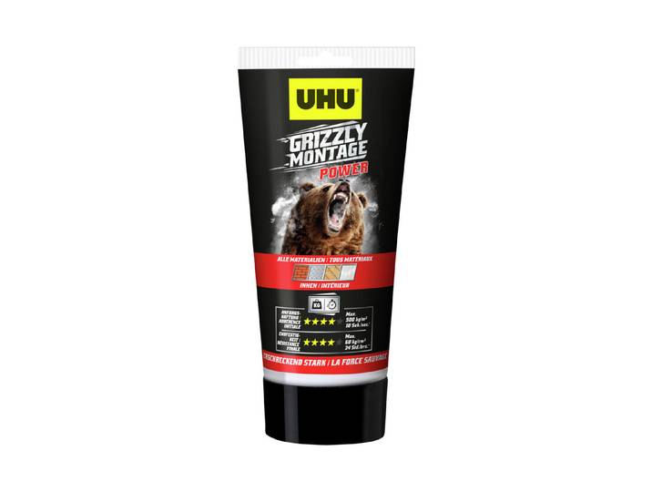 UHU Grizzly Montage Power Weiss 100g