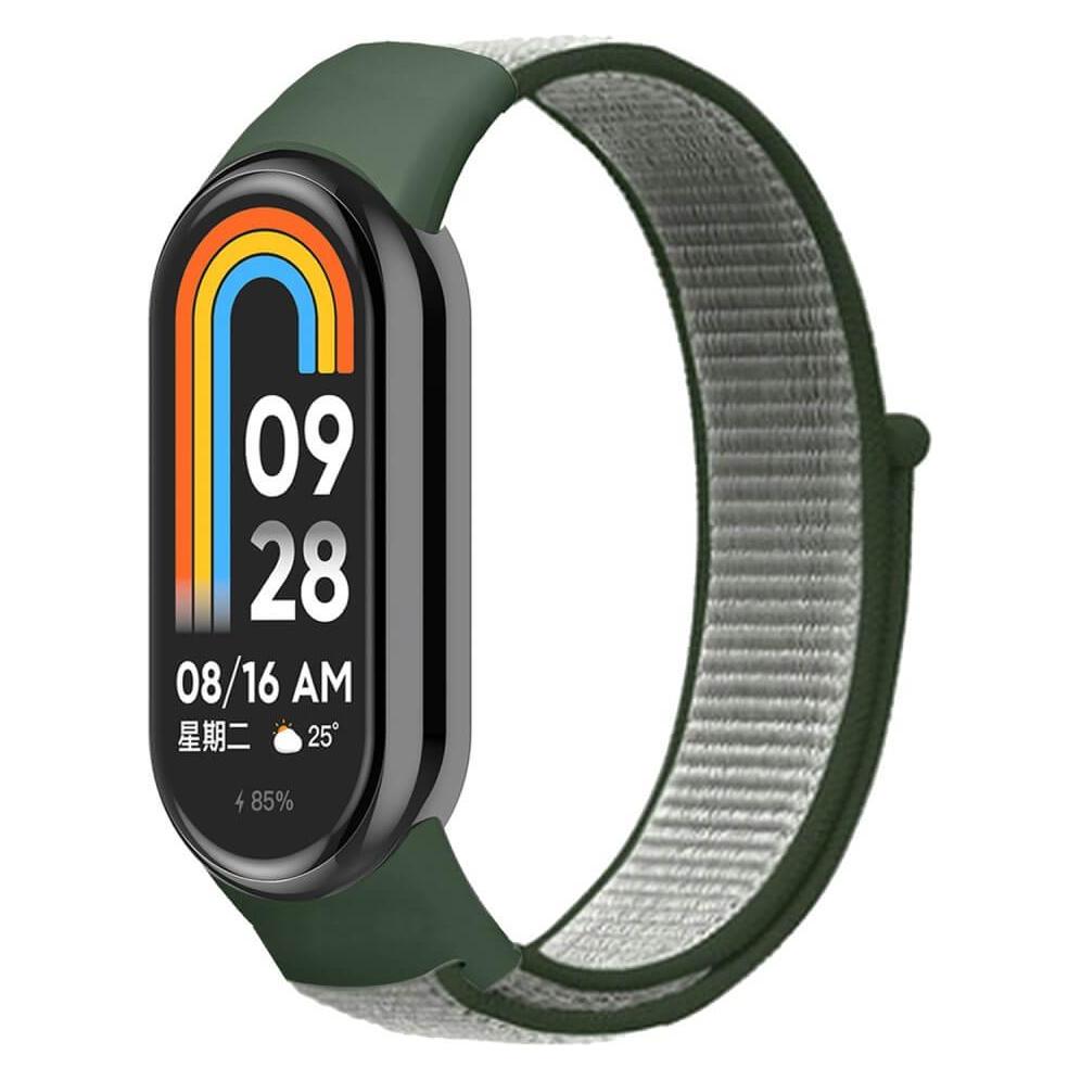 Cover-Discount Xiaomi Smart Band 9 / 8 - Nylon Stoff Band flexibel mit Klett (Nylon) (53740927)