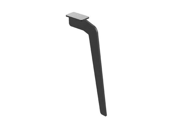 Tischhelden Tischbein Tischgestell LOO M 4er Set schwarz