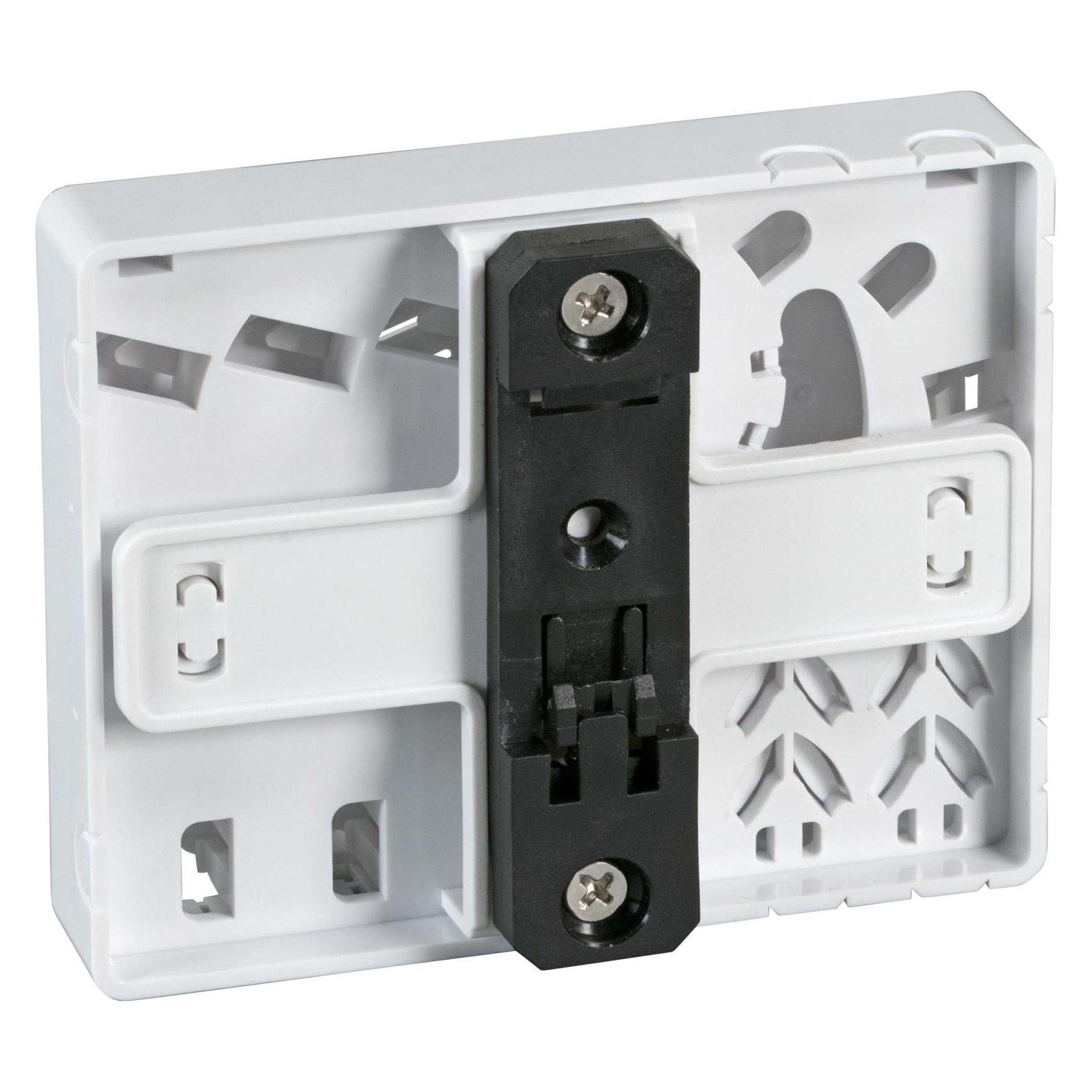 EFB Elektronik FTTH Indoor Hutschienenbox für 4Fasern, 4Kupplungen und Faserüberlängenaufnahme (Spleissbox) (FTTH-BOX-IN-5)