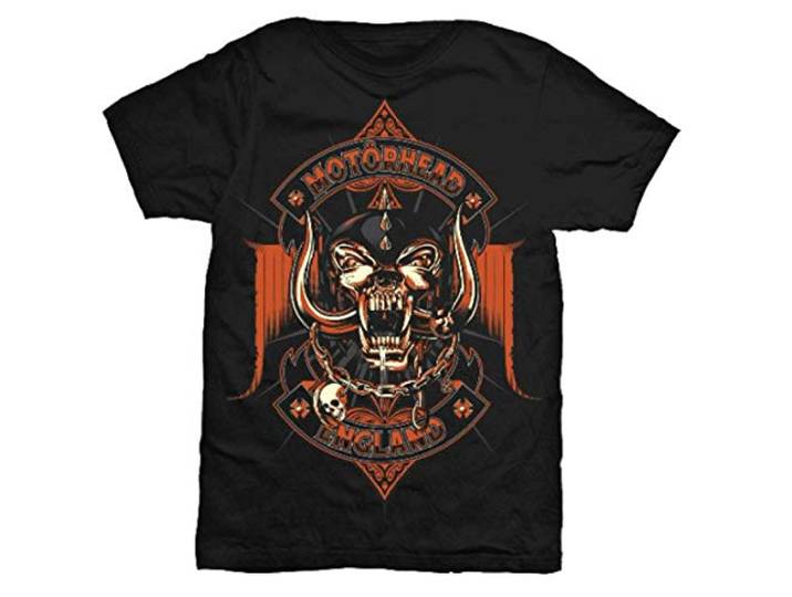 Motorhead heren Orange Ace T-shirt