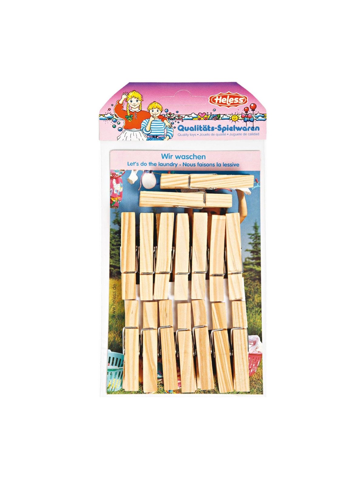 Heless Dolls Clothespins
