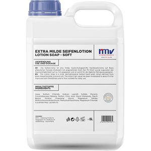 Böttcher-AG Seife Lotion Soap extra mild, Flüssigseife, Kanister, 5 Liter