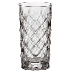 BOHEMIA Cristal Longdrinkbecher Nelson 330 ml Kristall, Kristalloptik Transparent Klar