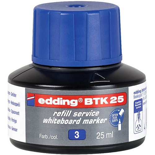 edding Nachfülltinte BTK 25 blau