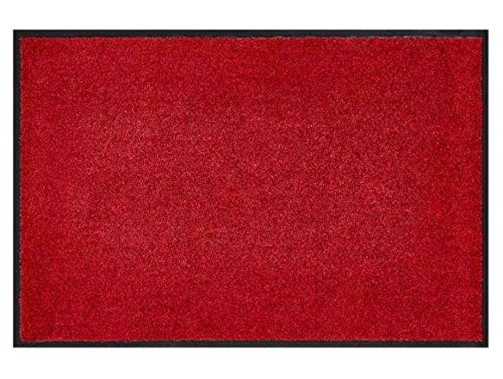 andiamo Premium-Fußmatte Wash & Clean - langlebige Schmutzfangmatte Hauseingang - als Fußmatte innen oder als Fußabtreter im überdachten Außenbereich - saugstarker Fußabstreifer 90 x 150 cm Rot