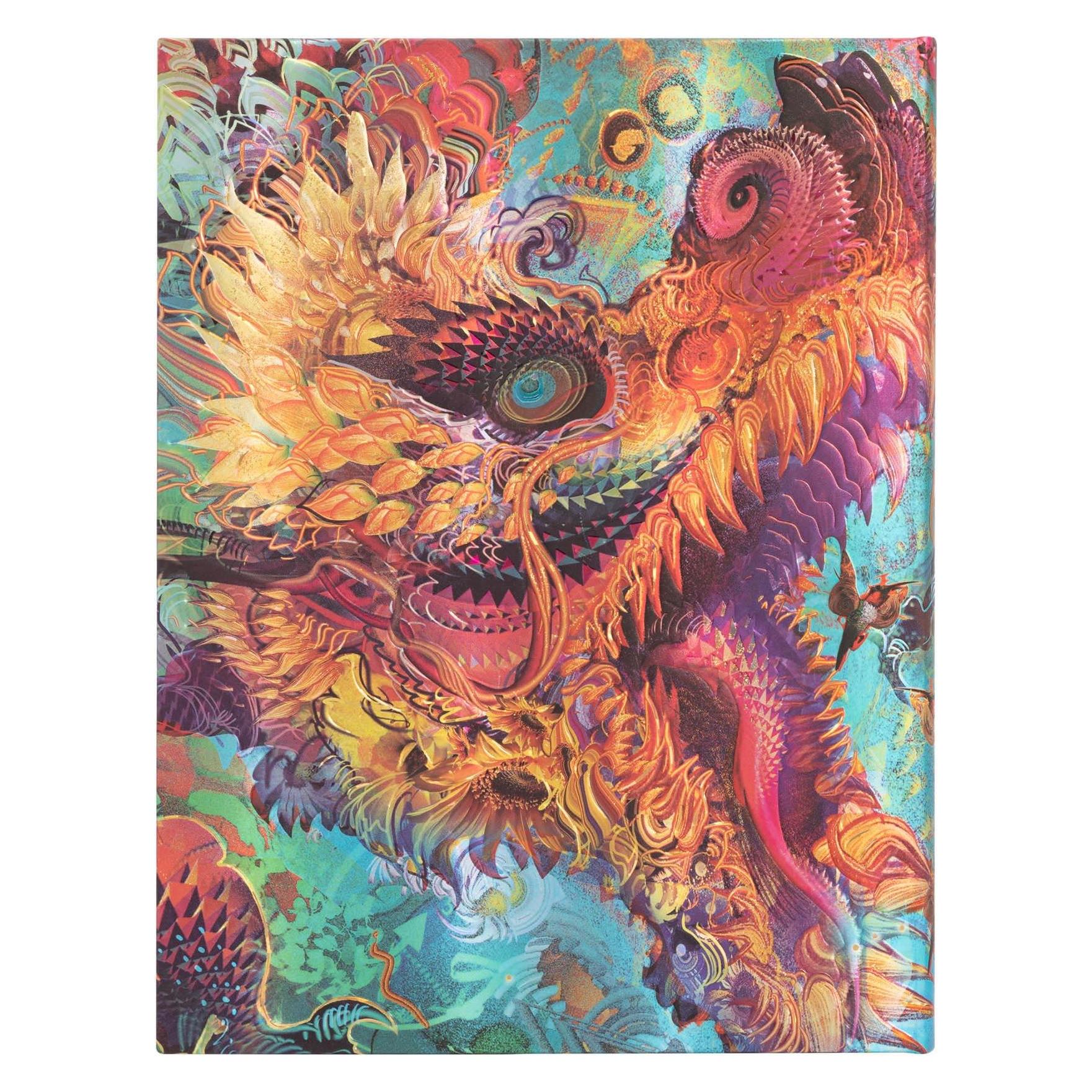 Paperblanks Notizbuch PB Dragon ultra lin (Liniert, Harter Einband) (PB8179-1)