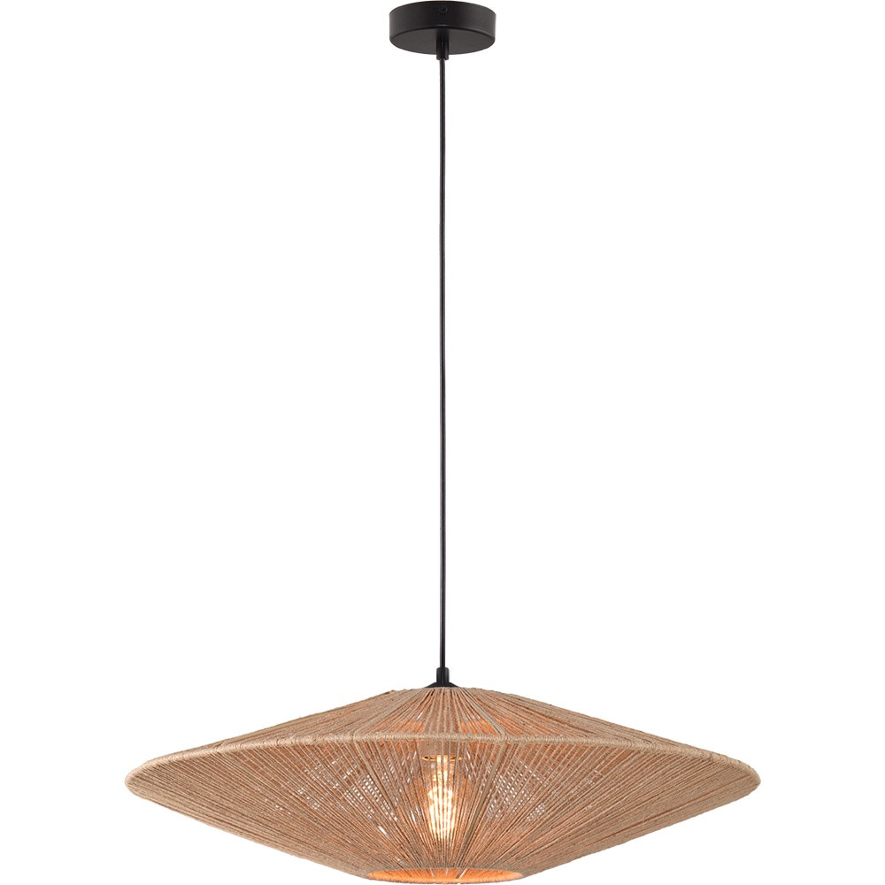 Masterlight Bicono Japandi hanglamp - Zwart - Ø 65 cm
