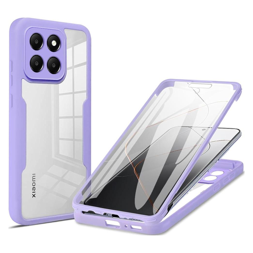 Techsuit - ColorVerse 360 Series + Screen Protector - Xiaomi 14 - Purple (Xiaomi 14) (56353244)