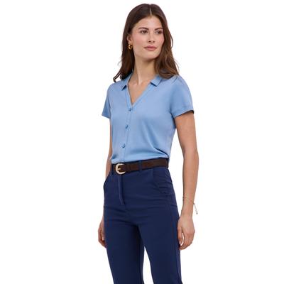 T-Shirt, Damen, Gr. XS, blau (sky blau (6876)), Shirts T-Shirt
