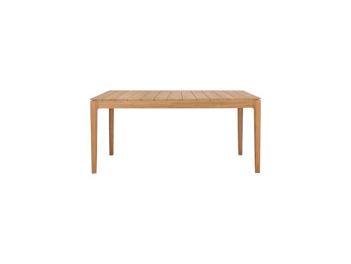 Ethnicraft - Table rectangulaire Bok OUTDOOR - Bois naturel - Teck massif - Designer Alain van Havre