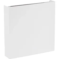 EventAir Innenblende feststehend, Stahlblech weiß 220x220mm