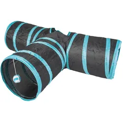 Duvoplus Spieltunnel snake für Nagetiere (Katzentunnel), Katzenspielzeug