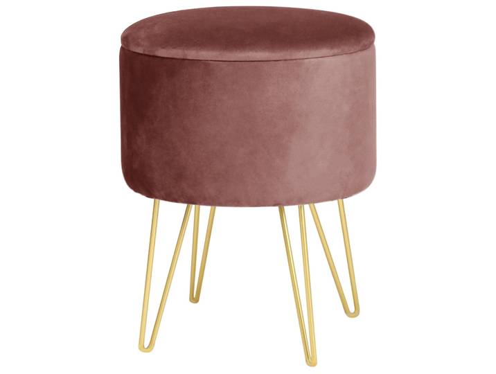 Sitzhocker – LILI – Rosa