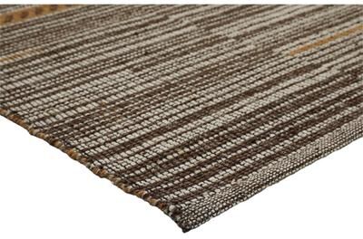 Terra by Obeetee Aurora Soren Brown Rug