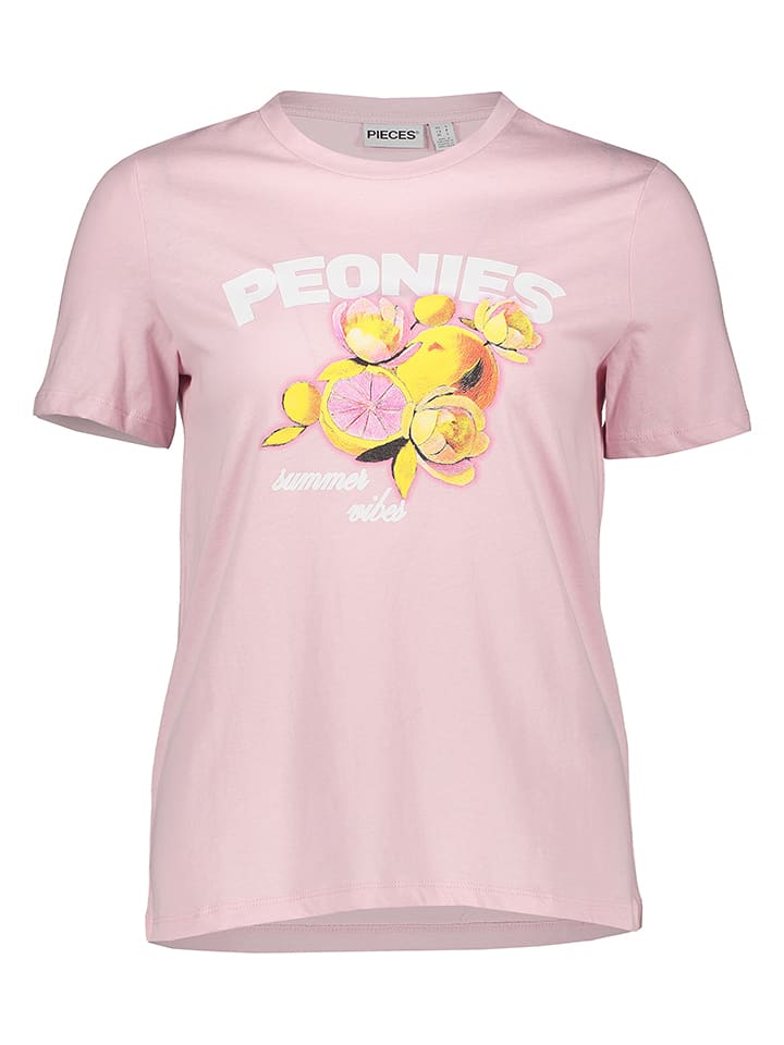 Pieces Shirt in Rosa - L