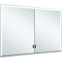 KEUCO Royal Lumos Spiegelschrank Wandeinbau 2-türig, lange Tür, 1050mm, 14338172301, Ausführung: ohne Dali Steuerung