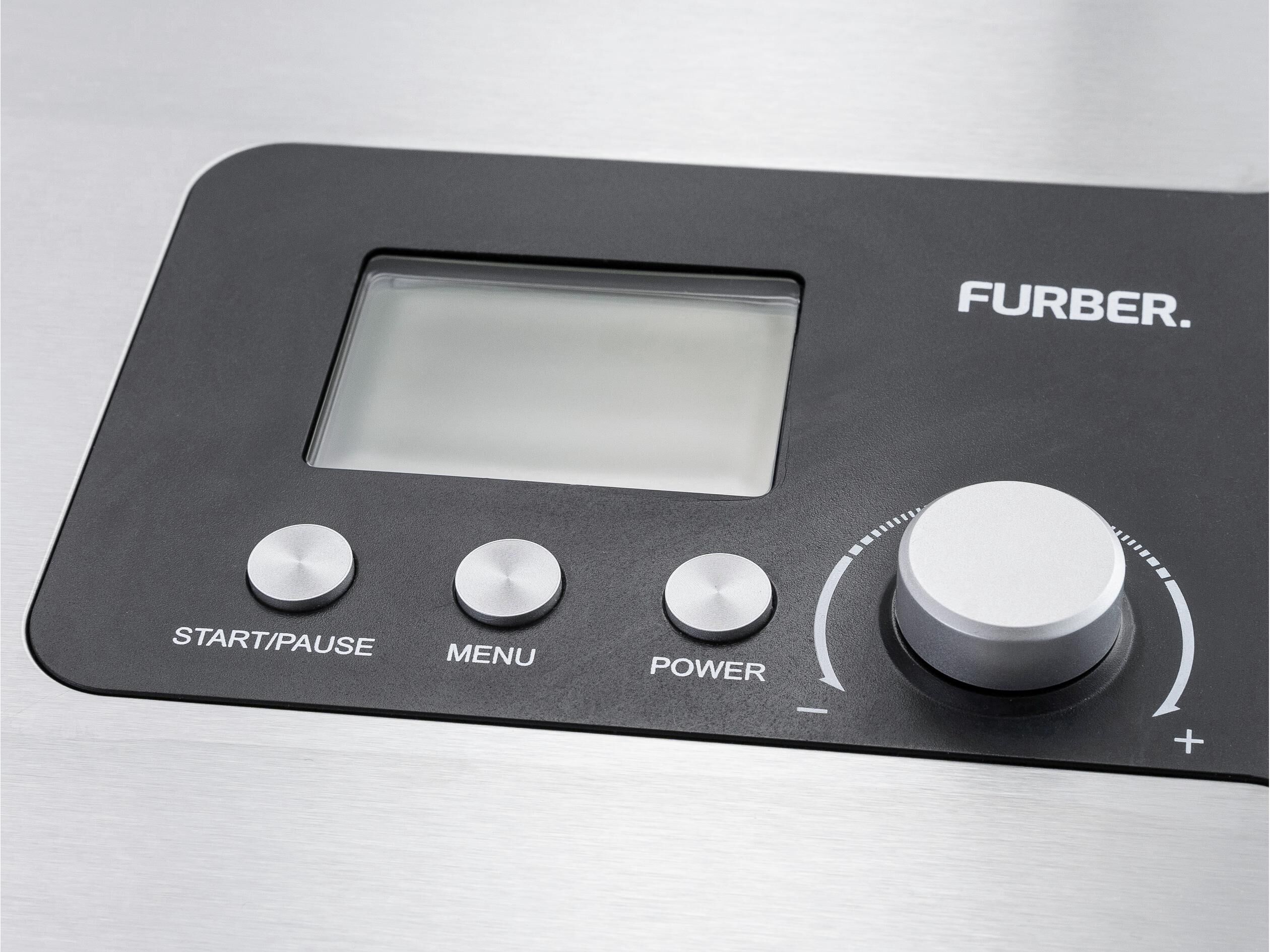 FURBER Eismaschine "Luigi Pro 1", silber (edelstahlfarben), Eismaschinen, Eismaschine edelstahlfarben Einheitsgröße