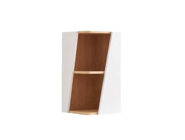 VNCdfhETs Standregal Stilvolles Eckregal for Platzsparende Und Ordentliche Aufbewahrung zur Organisation und Aufbewahrung(Light Brown,A30x30x60cm)
