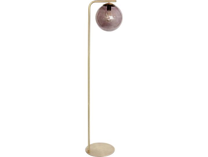 Stehlampe - Farbe: rauchgrau - Material: Glas
