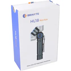 Brinyte HL18 – 1.600 Lumen schwenkbare Stirnlampe mit Magnetfunktion