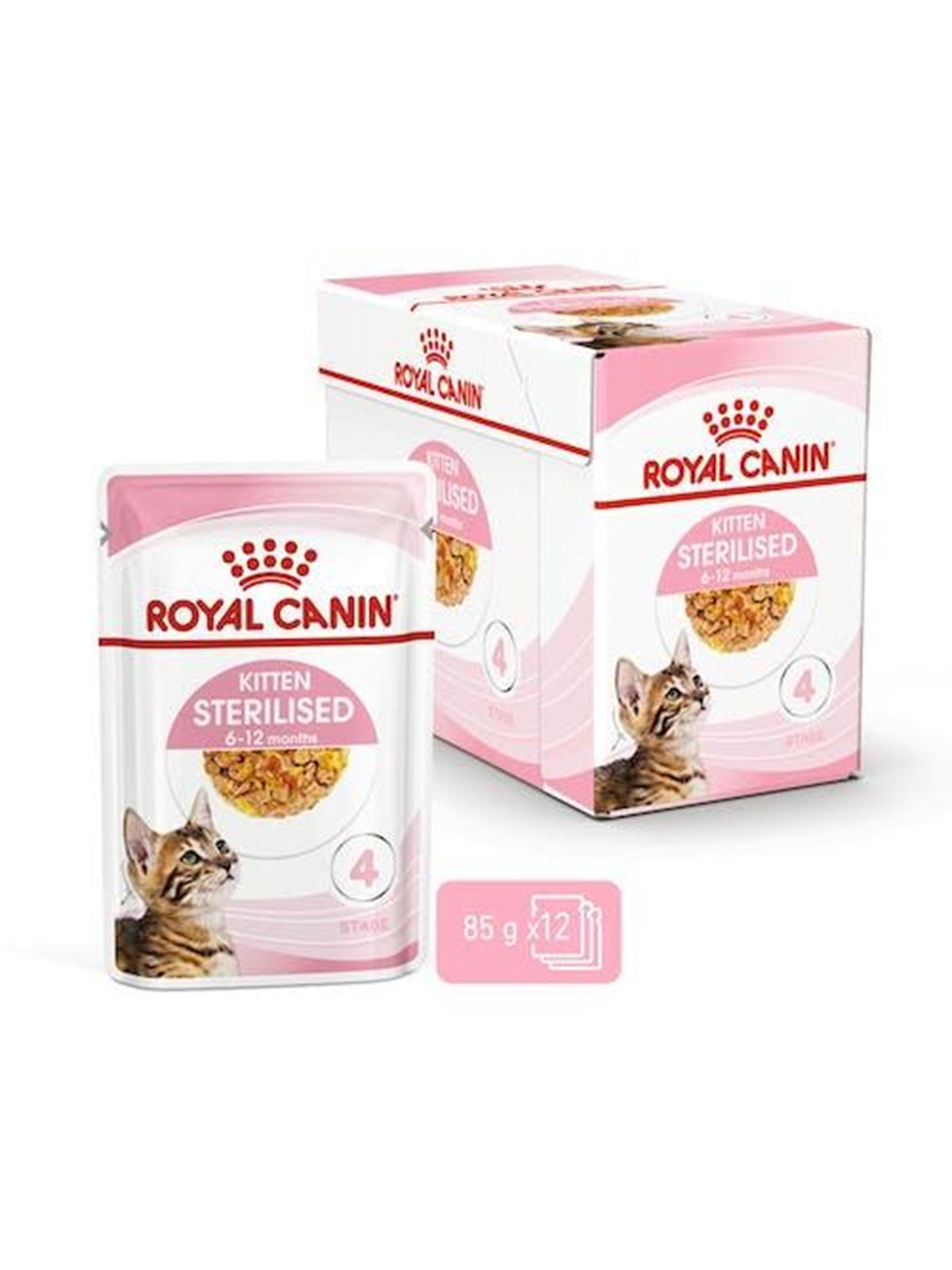 Royal Canin Kitten Sterilised Jelly 12 85 g
