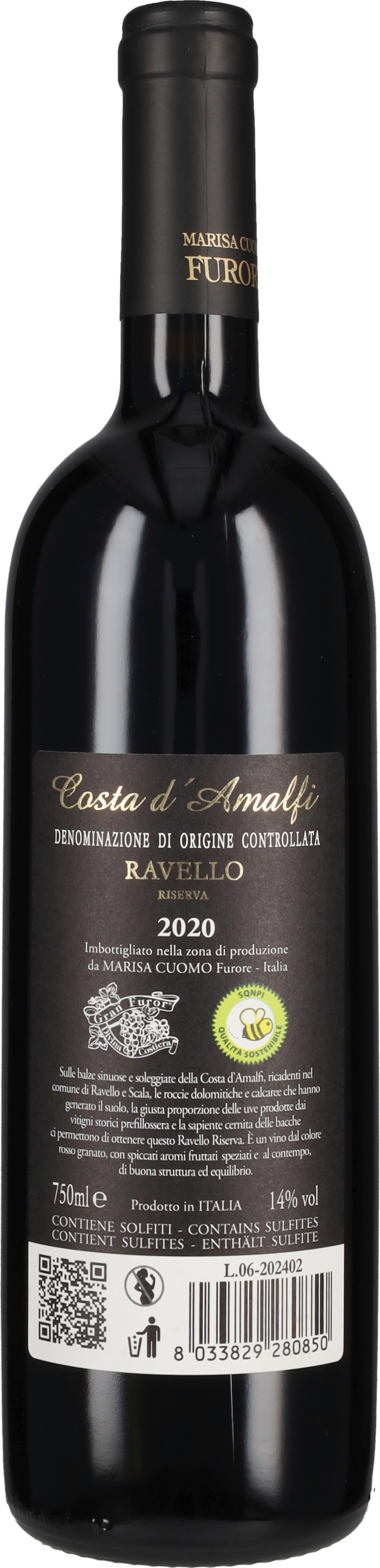Cuomo Marisa Ravello Rosso Riserva Marisa Cuomo 2021