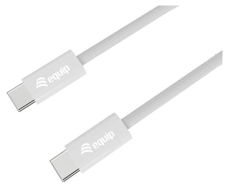 Equip USB-C naar USB-C kabel, USB 2.0, 0,48 Gbit/s, 2 meter, wit